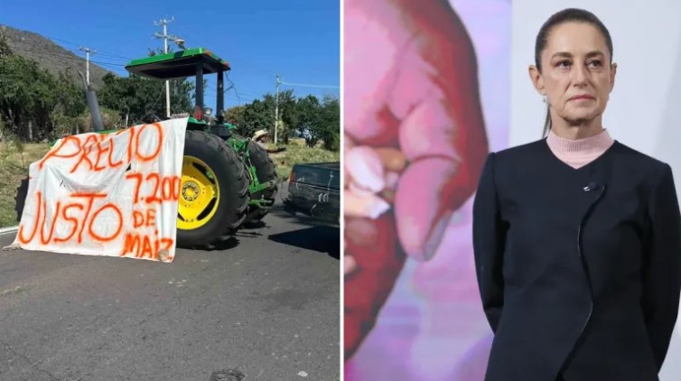 «Tienen intereses políticos y no legítimos», señala Sheinbaum a cinco días de los bloqueos carreteros de agricultores