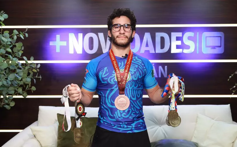 Elías Cuevas, orgullo yucateco y multimedallista de Jiu Jitsu
