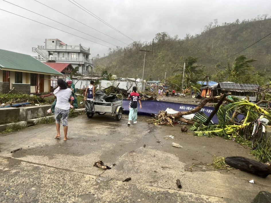 El supertifón Fung-wong deja dos muertos en Filipinas y se dirige hacia Taiwán