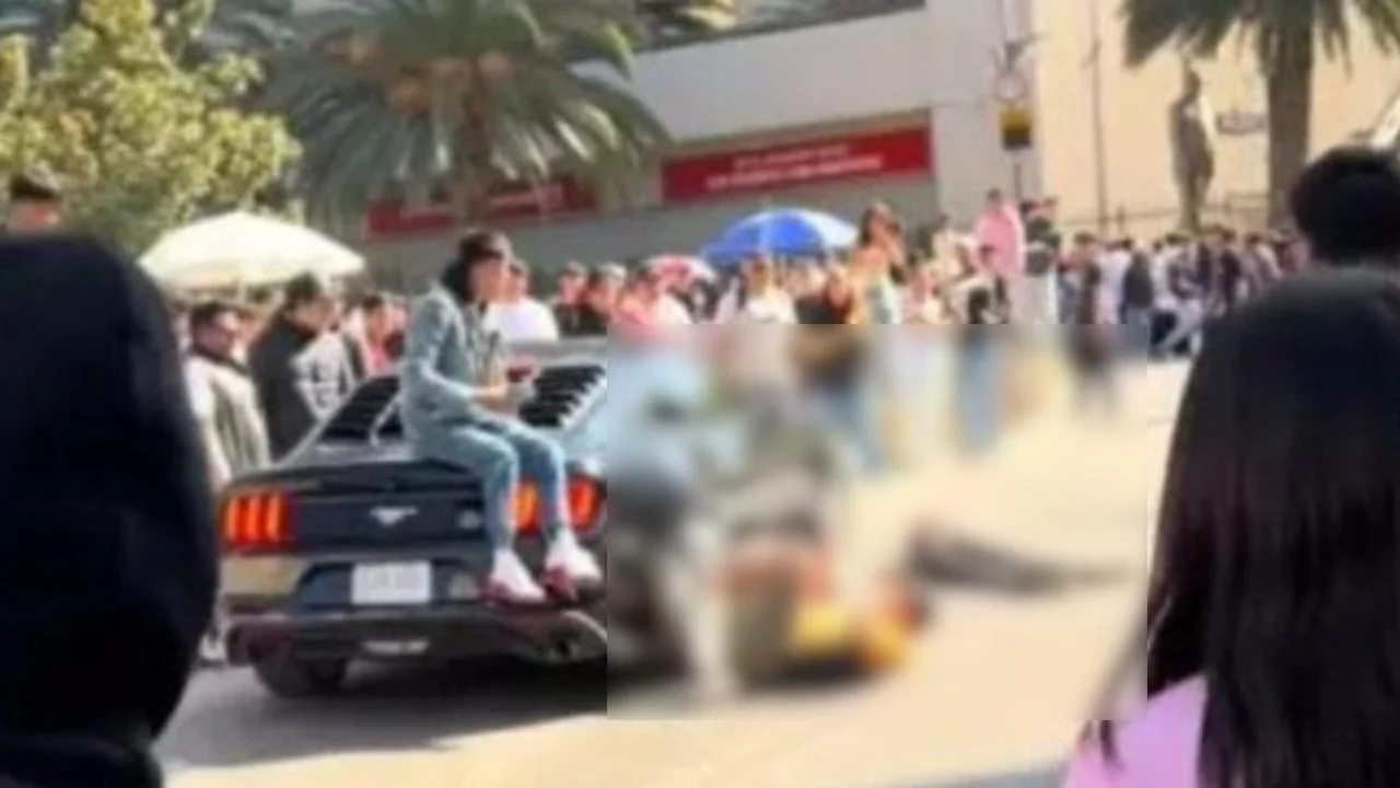 Arrollan a cinco durante evento de influencers en Reforma