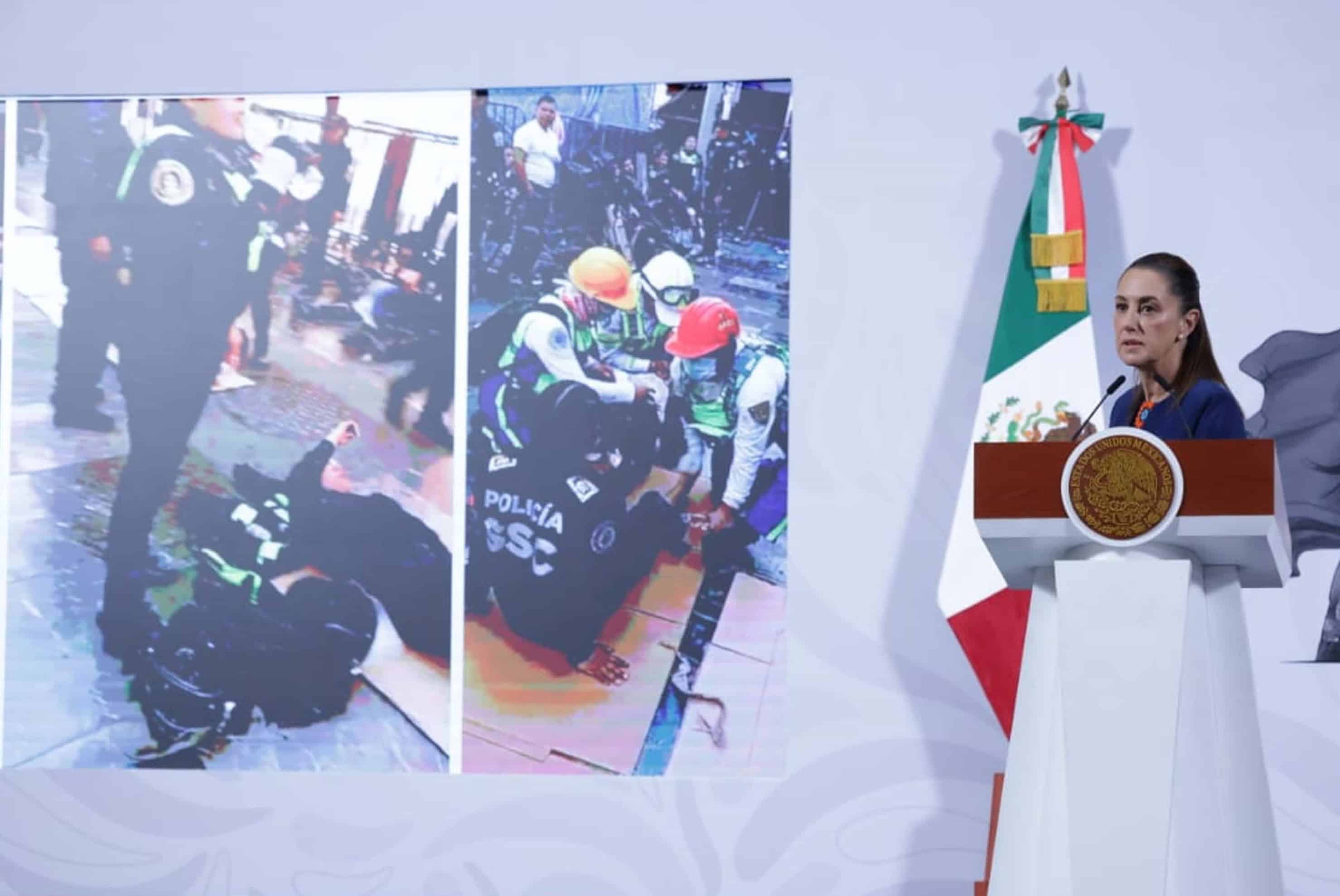 Sheinbaum condena hechos violentos ocurridos en marcha de la ‘Generación Z’