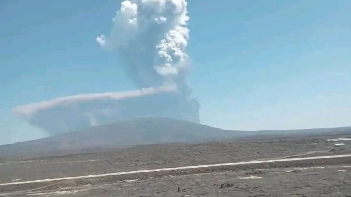 Erupciona el volcán Hayli Gubbi tras 12 mil años de inactividad