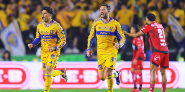 Tigres goleó a los Xolos de Tijuana y se meten a las Semifinales del Apertura 2025