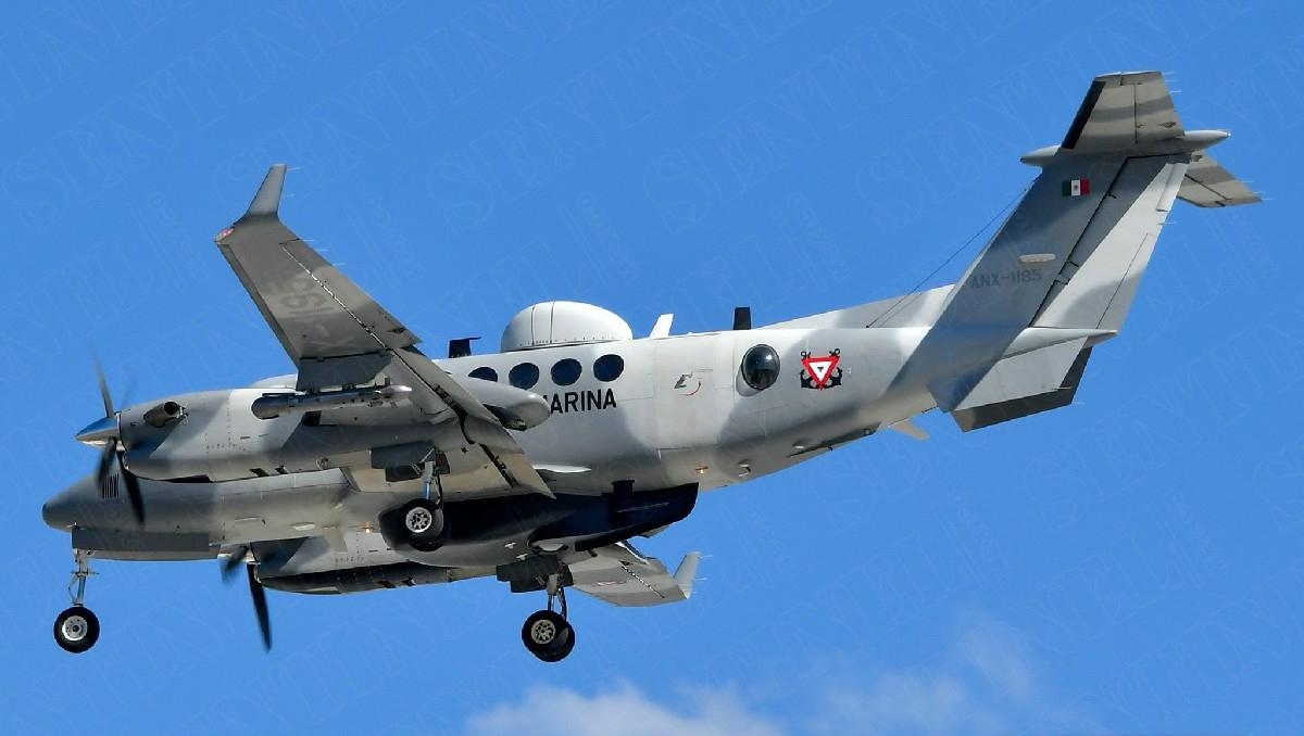 Aeronave de Semar sufre incidente durante aproximación a Galveston, Texas