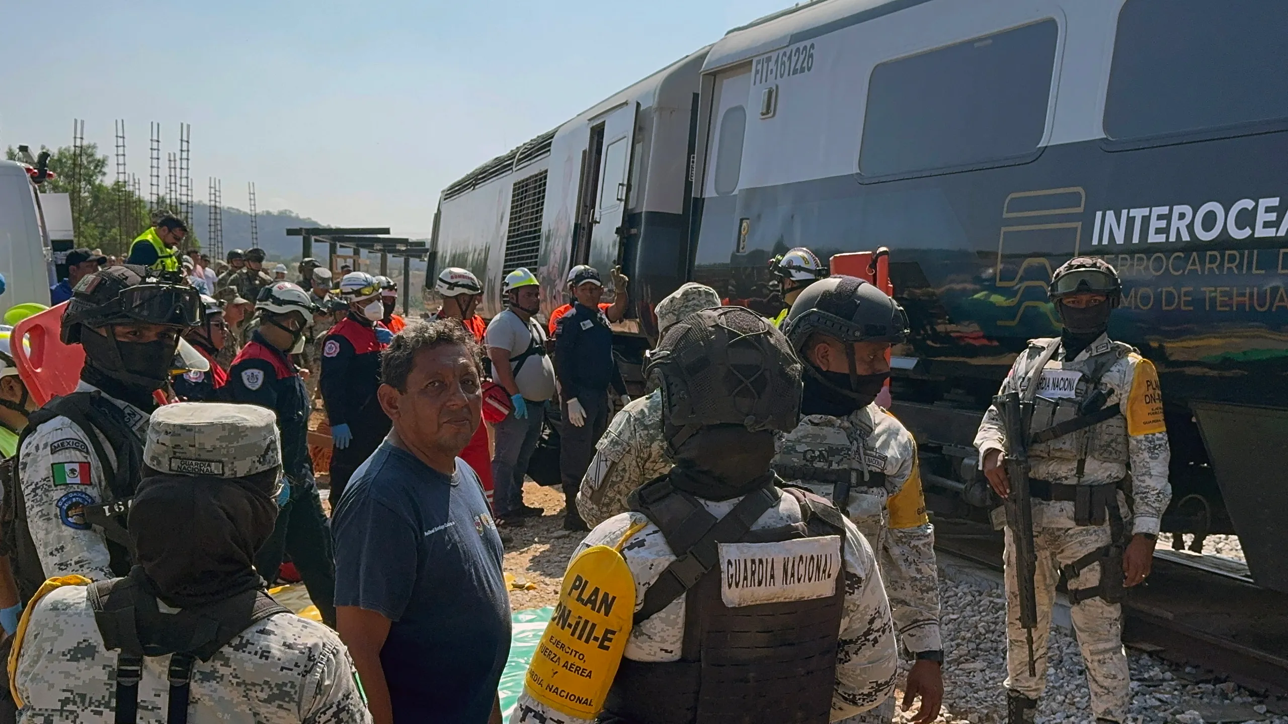 Segob revela lista de hospitalizados por descarrilamiento del Tren Interoceánico