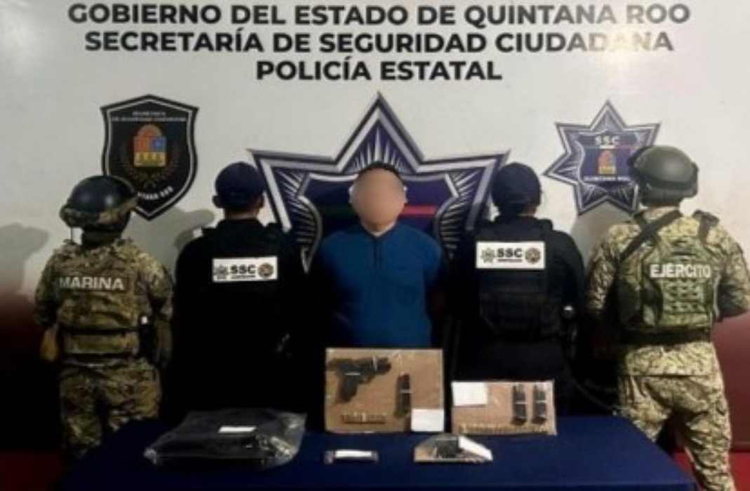 Confirma Semar detención de oficial de Marina en operativo en el que fue capturado presunto jefe de plaza del CJNG