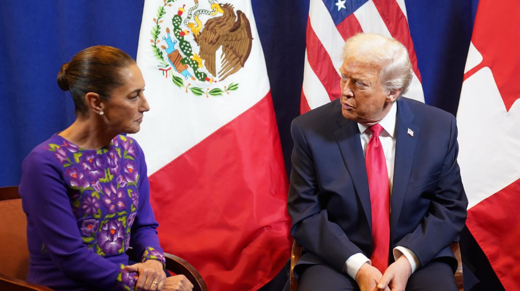 Trump elogia a Sheinbaum: “La Presidenta de México está haciendo muy buen trabajo”