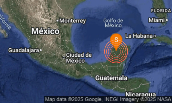 Registran nuevo sismo de magnitud 3.5 en Ticul, Yucatán