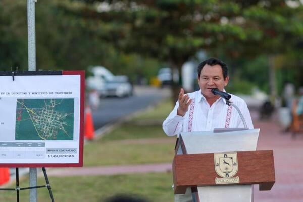 Plan Bienestar Yucatán mejora movilidad en Chacsinkín