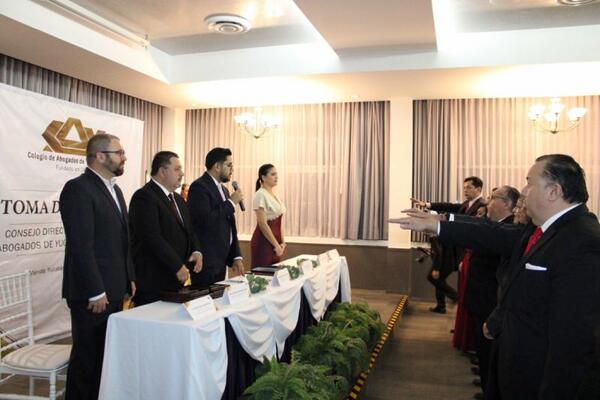 Tomaron protesta al Consejo Directivo 2026–2027 del Colegio de Abogados de Yucatán