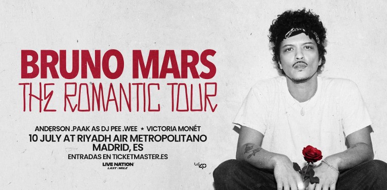 El nuevo álbum de Bruno Mars tiene fecha de estreno y gira anunciada