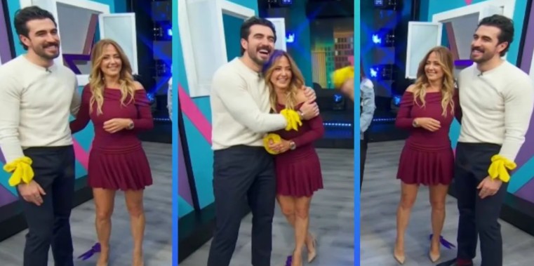 ¡ADIÓS SOLTERÍA! Andrea Legarreta y Luis Carlos Origel aparecen JUNTOS en el programa Hoy