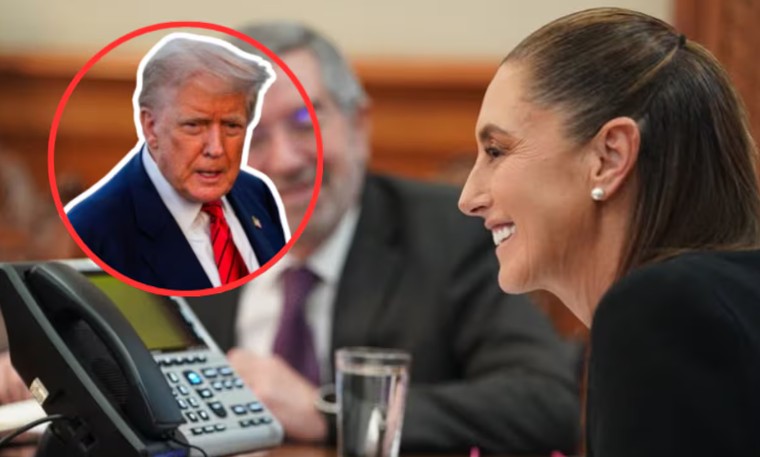Claudia Sheinbaum sostiene ‘productiva y cordial’ llamada con Donald Trump