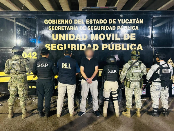 Detienen en Yucatán a hombre prófugo por violento robo cometido en Nuevo León