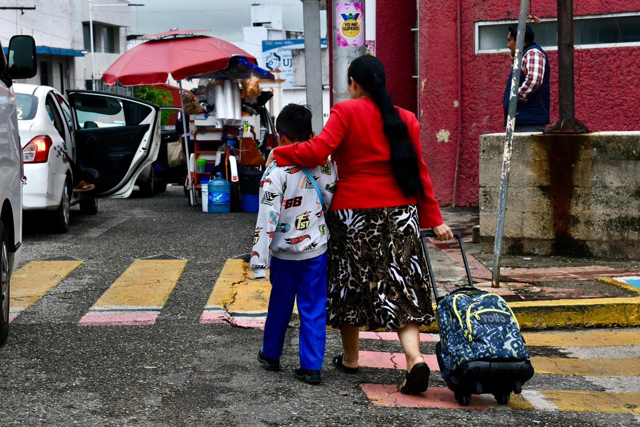 Regreso a clases en Tabasco transcurre sin incidentes