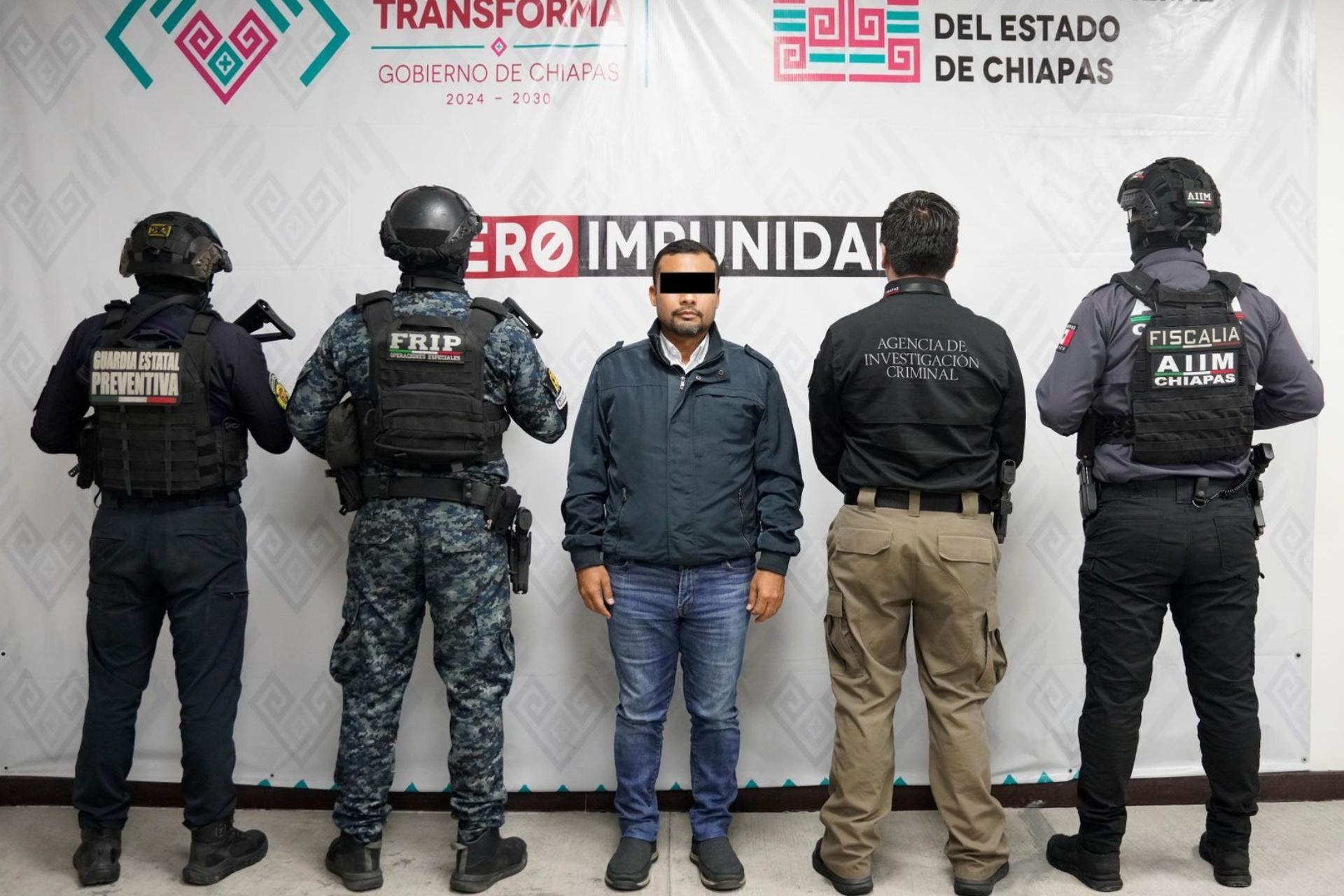 Detienen al alcalde de Cintalapa por presunta corrupción y vínculos con el crimen organizado