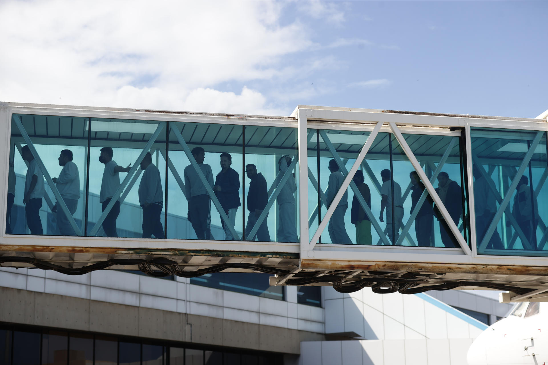 Llegan a Venezuela 182 migrantes en un vuelo de repatriación desde Estados Unidos