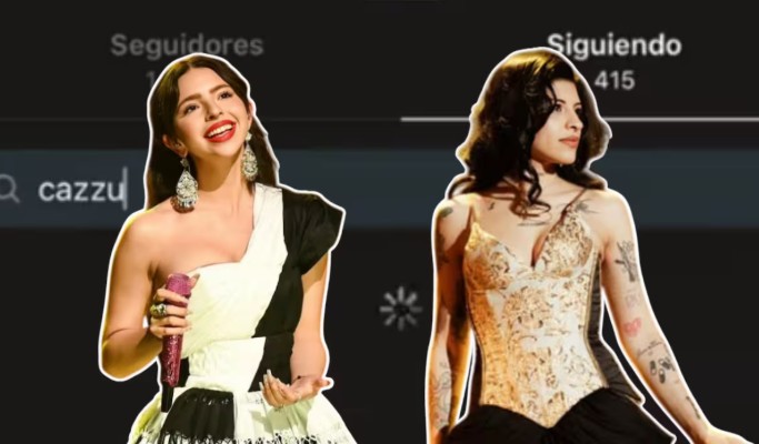 Ángela Aguilar deja de seguir a Cazzu en Threads y genera polémica