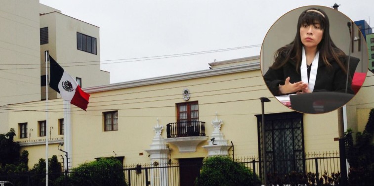 Perú descarta ingresar a embajada mexicana para detener a Betssy Chávez