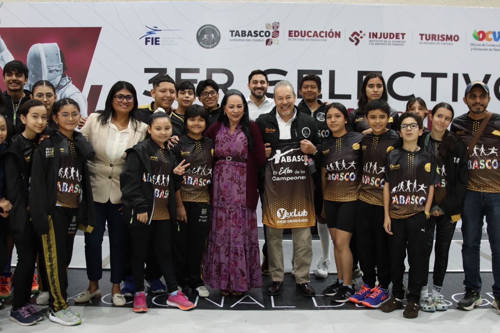 Inauguran Selectivo Nacional de Esgrima en Villahermosa