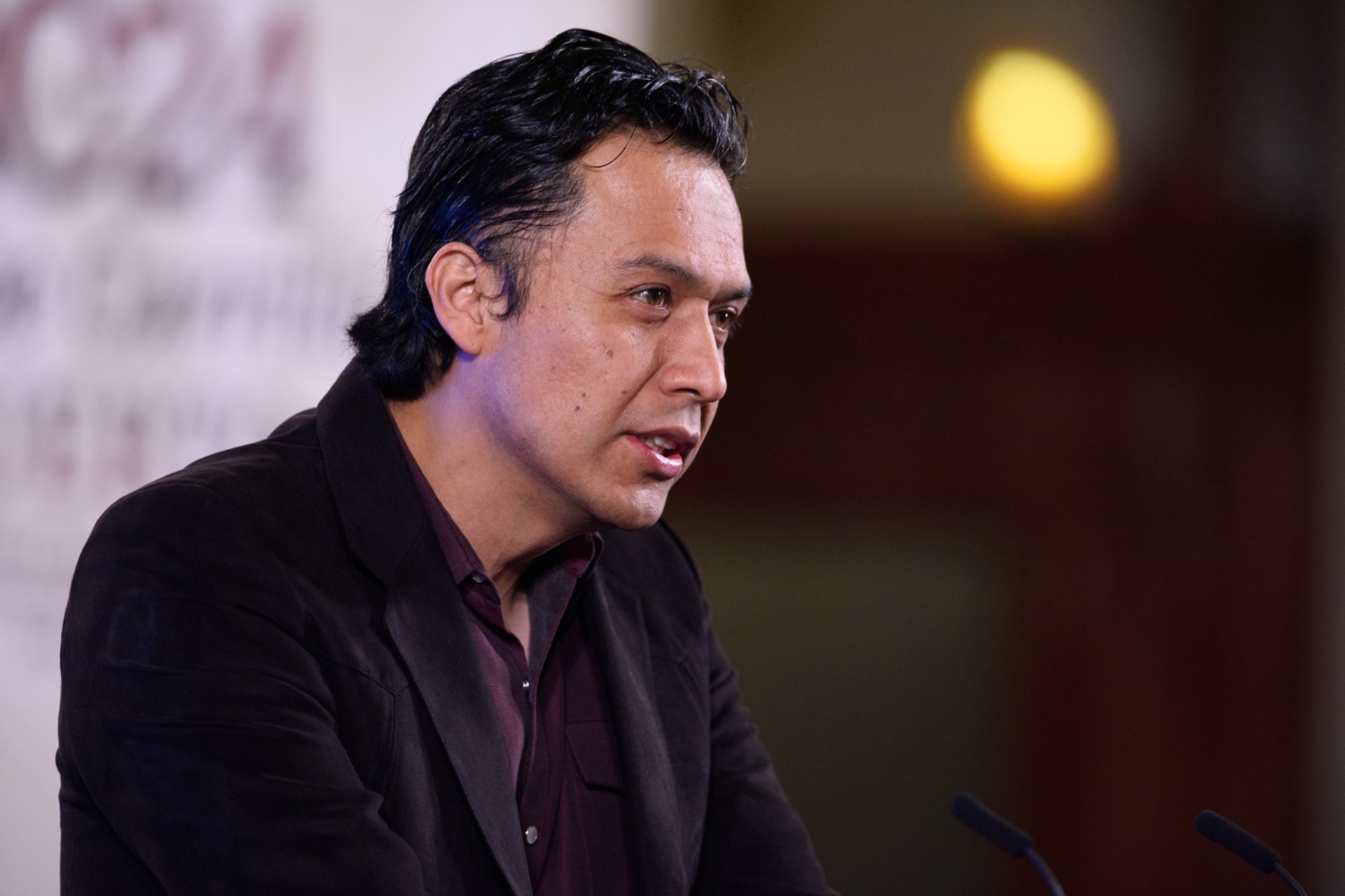 Marx Arriaga llega a Ciudad Juárez; lo reciben con protestas