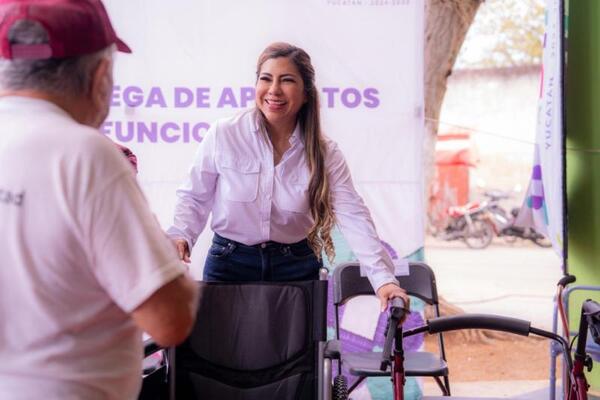 DIF Yucatán lleva apoyos funcionales a familias que más lo necesitan en el estado