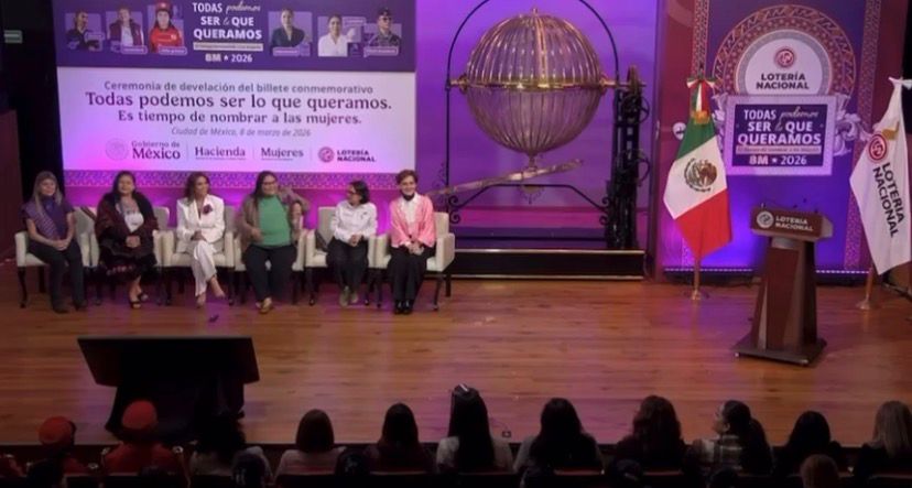 La Lotería Nacional se suma al 8M con billete conmemorativo y mensaje de igualdad