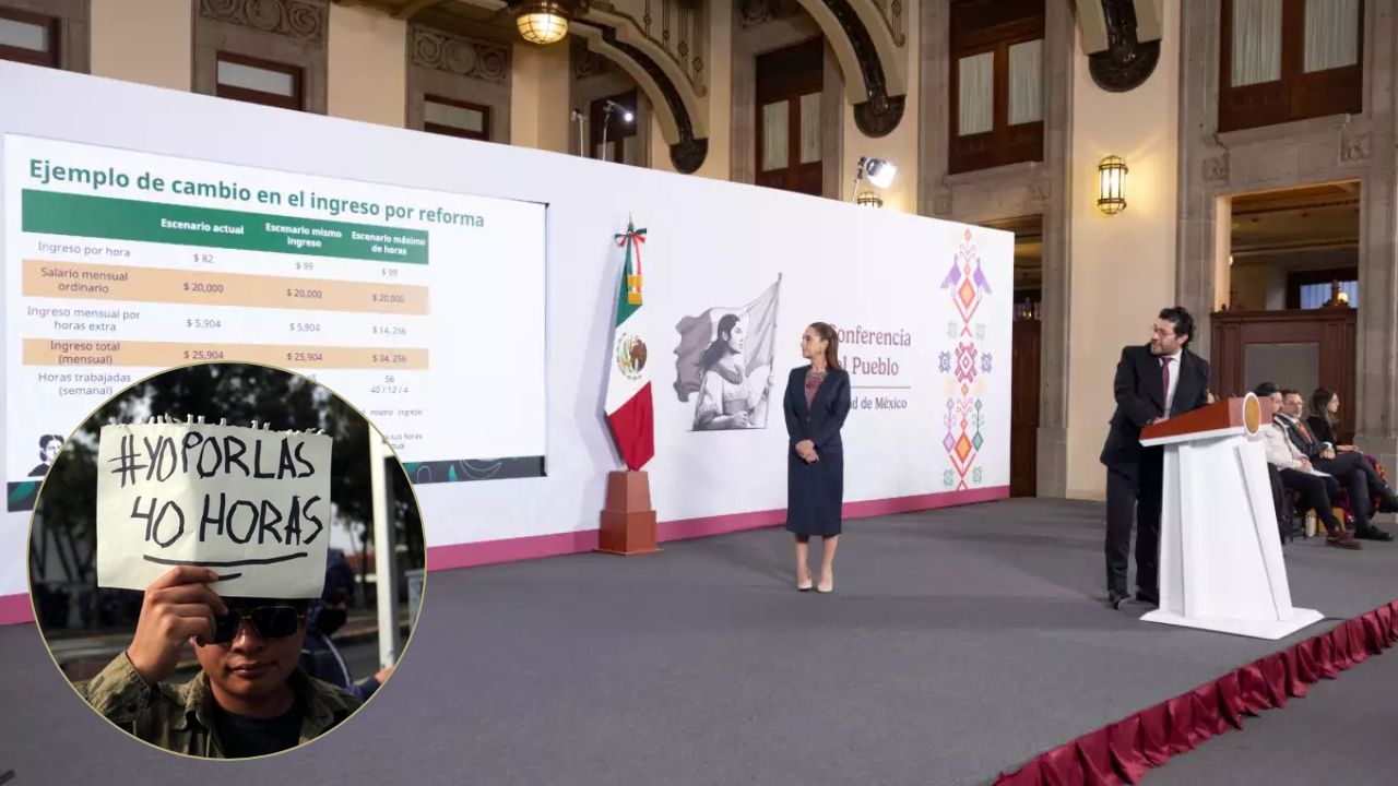 Claudia Sheinbaum anuncia que la Reforma Laboral de las 40 horas se publica mañana en el Diario Oficial