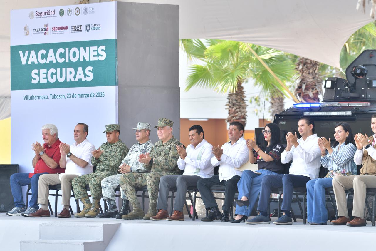 Tabasco garantiza condiciones de paz para que todas y todos disfruten del Edén de México: Javier May
