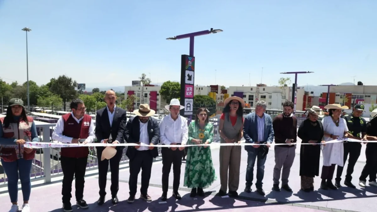 Brugada supervisa obras en el Azteca previo a su reinauguración
