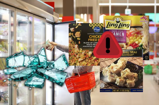 Retiran casi 37 millones de libras de productos congelados por posible presencia de vidrio