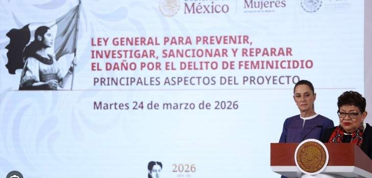 FGR presenta iniciativa para sancionar feminicidio con penas de hasta 70 años de cárcel