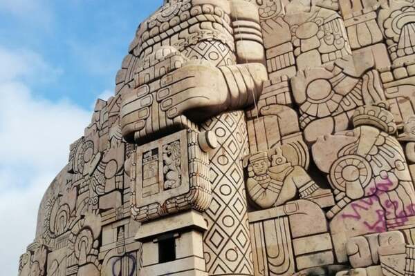 INAH revisa daños en monumentos históricos tras las protestas del 8M en Mérida