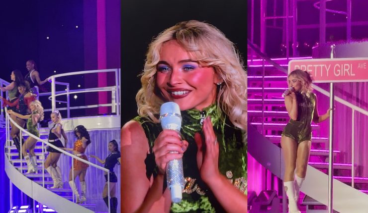 ¡Primera vez en Chile! Sabrina Carpenter debutó en el país con un show lleno de coreografías