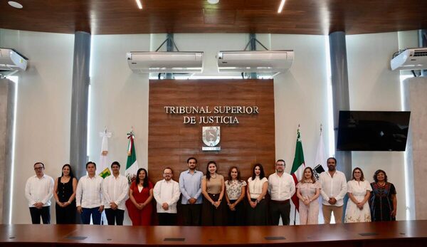 Nuevos magistrados se integran al TSJ de Yucatán