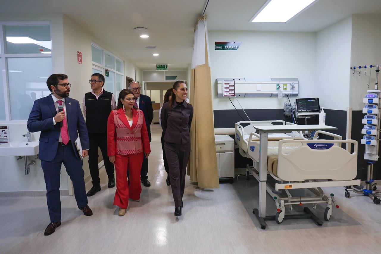 Inauguran Hospital Oncológico para la Mujer en CDMX; modelo se replicará en todo el país