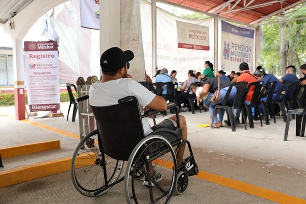 Arranca sin contratiempos registro para Pensión de Personas con Discapacidad en Tabasco