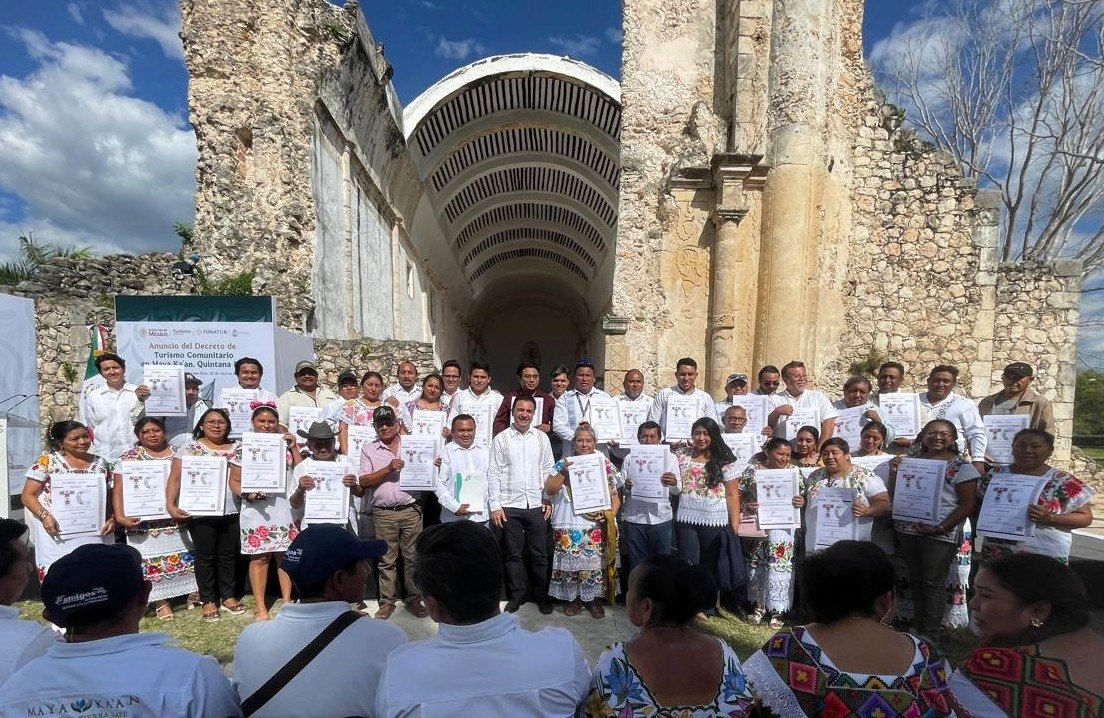 Yucatán recibe 61 distintivos de turismo comunitario