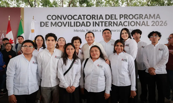 Yucatán lanza programa de movilidad internacional para estudiantes