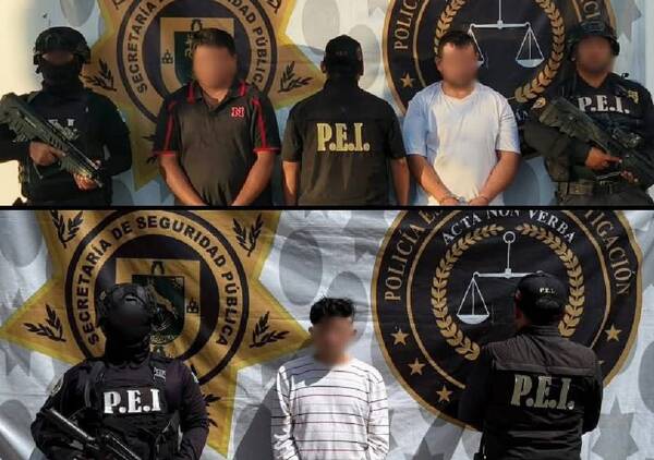 SSP Yucatán identifica a tres personas por su probable participación en homicidio en Kanasín