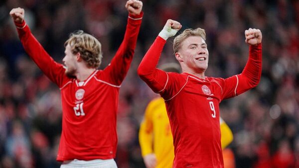 Dinamarca golea a Macedonia y queda a un paso de medirse ante México en el Mundial