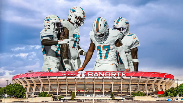 Miami Dolphins apunta a ser rival de los 49ers en el Estadio Azteca en noviembre