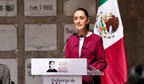 Claudia Sheinbaum encabeza bicentenario del natalicio de Margarita Maza, primera embajadora histórica de México