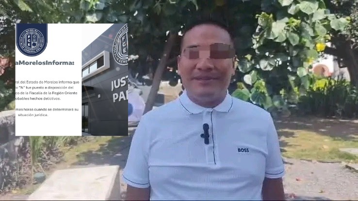 Detienen a alcalde de Tlalnepantla, Morelos, acusado de presunto abuso sexual contra un menor