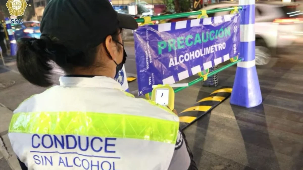 Alcoholímetro envía a 600 al Torito en CDMX