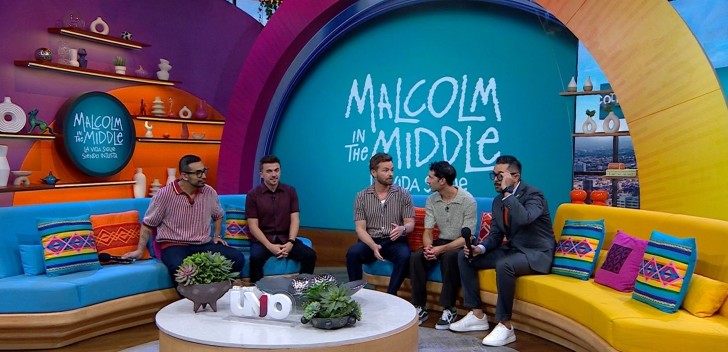 Así fue la aparición del elenco de ‘Malcolm el de en medio’ en Venga la Alegría