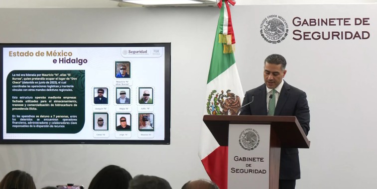 Desmantelan red de huachicol en Hidalgo y Edomex; detienen a 14