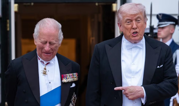 Donald Trump dice que sintió «envidia» por el discurso del rey Carlos III ante el Congreso