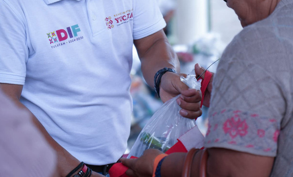 DIF Yucatán distribuye más de 64 mil canastas alimentarias en todo el estado
