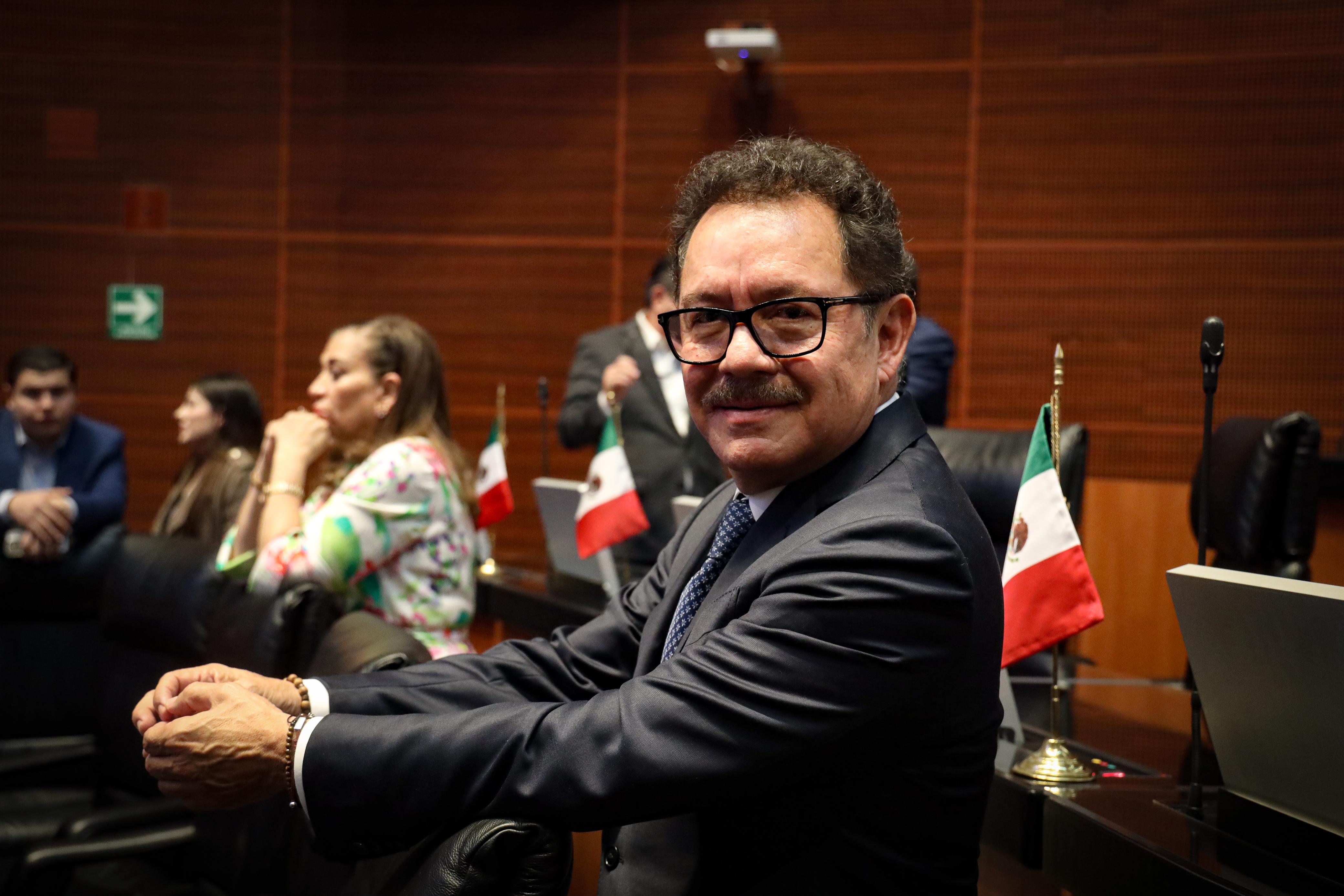 Ignacio Mier acusa desacato político de Maru Campos por no ir al Senado